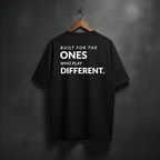 Loud Type ,, Built Different'' ovesized tee