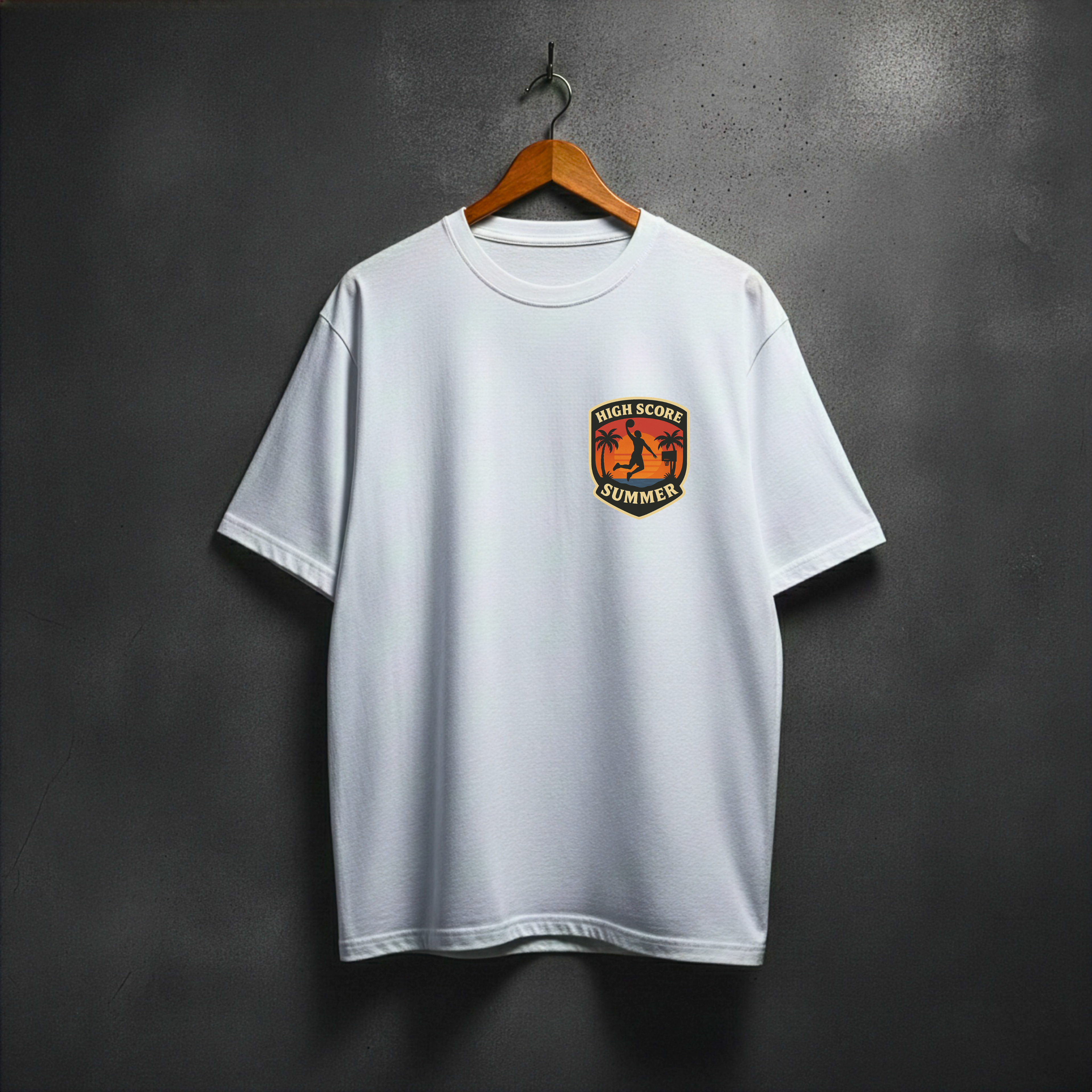 Timeless Heat '' High Score'' oversized tee