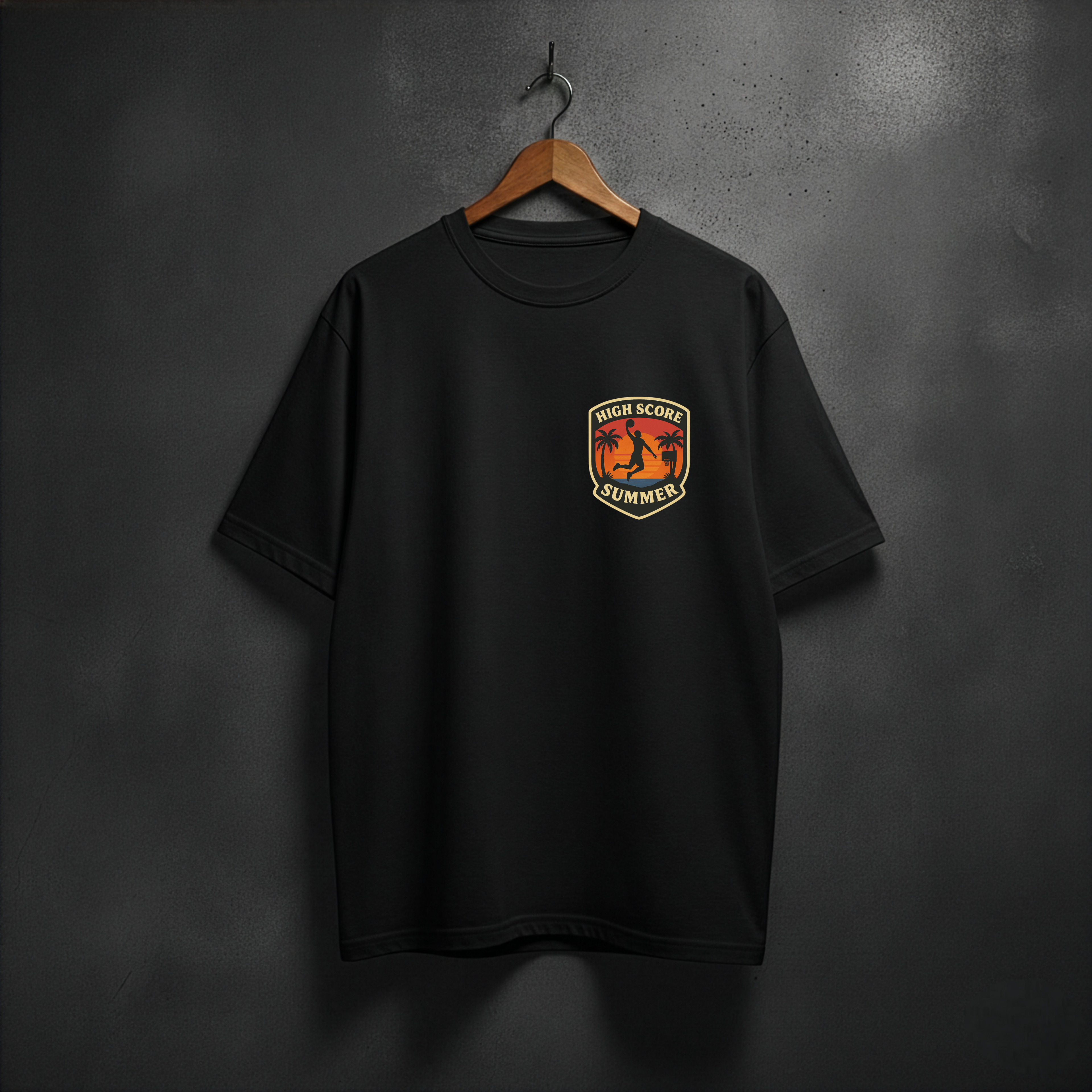 Timeless Heat '' High Score'' oversized tee